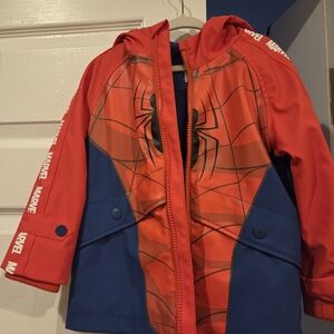 Marvel Red and Blue Spider-Man Raincoat for Kids